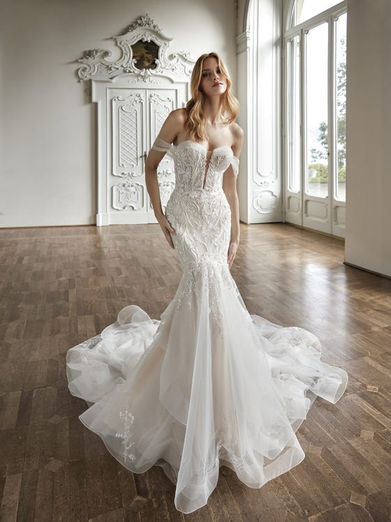 Vestidos de novia civil: Diseño italiano y refinado | Nicole Milano