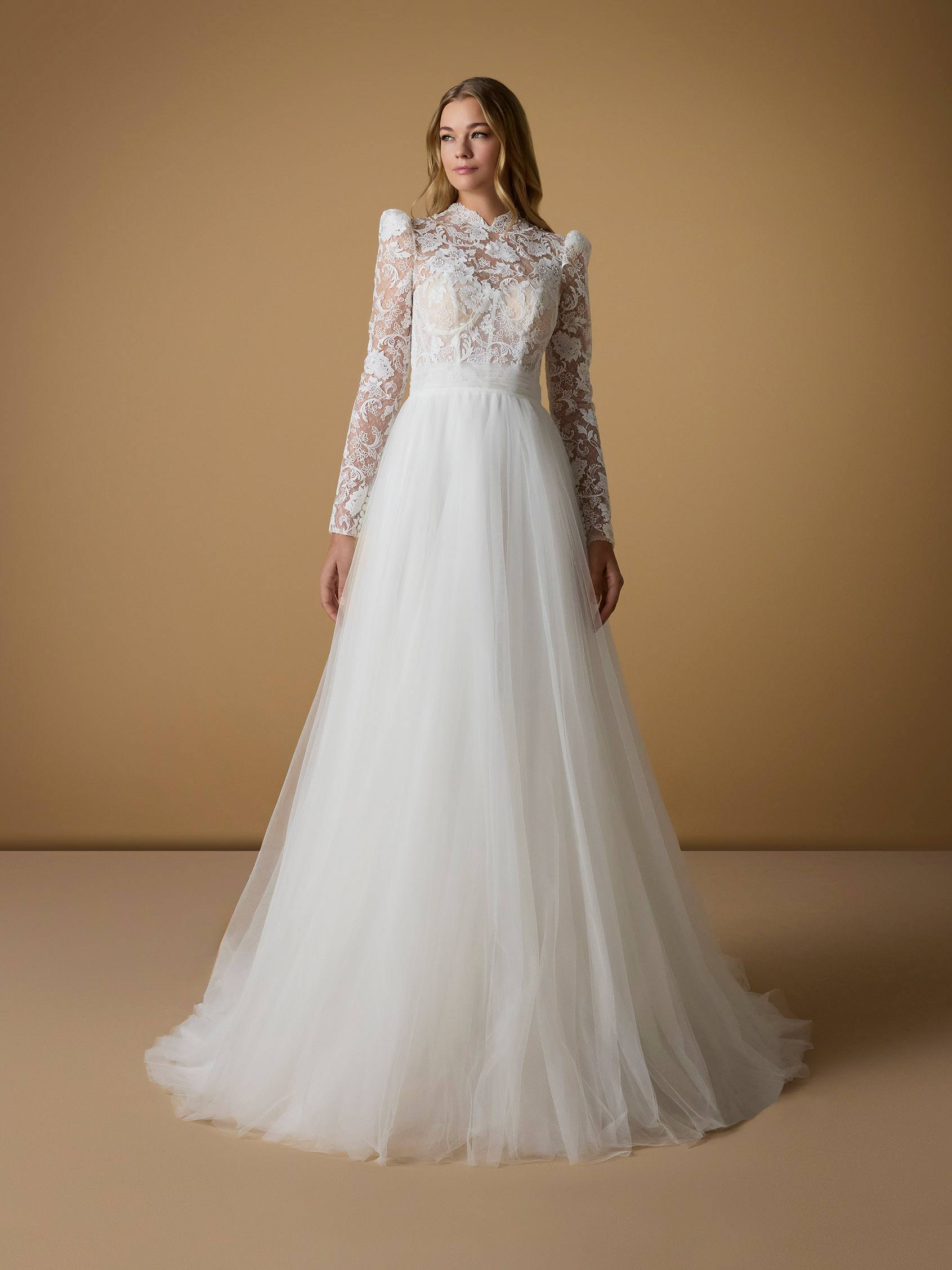 Abito sposa maniche online