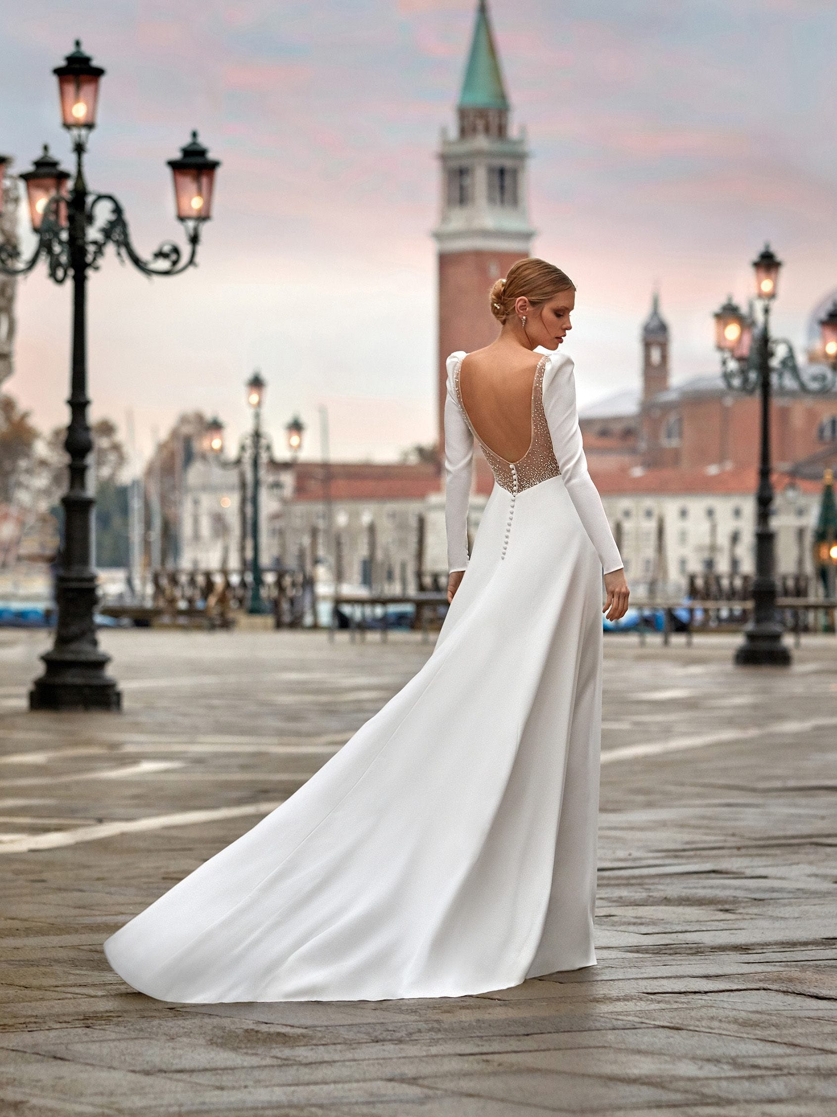 Robe de mariée online courte hiver