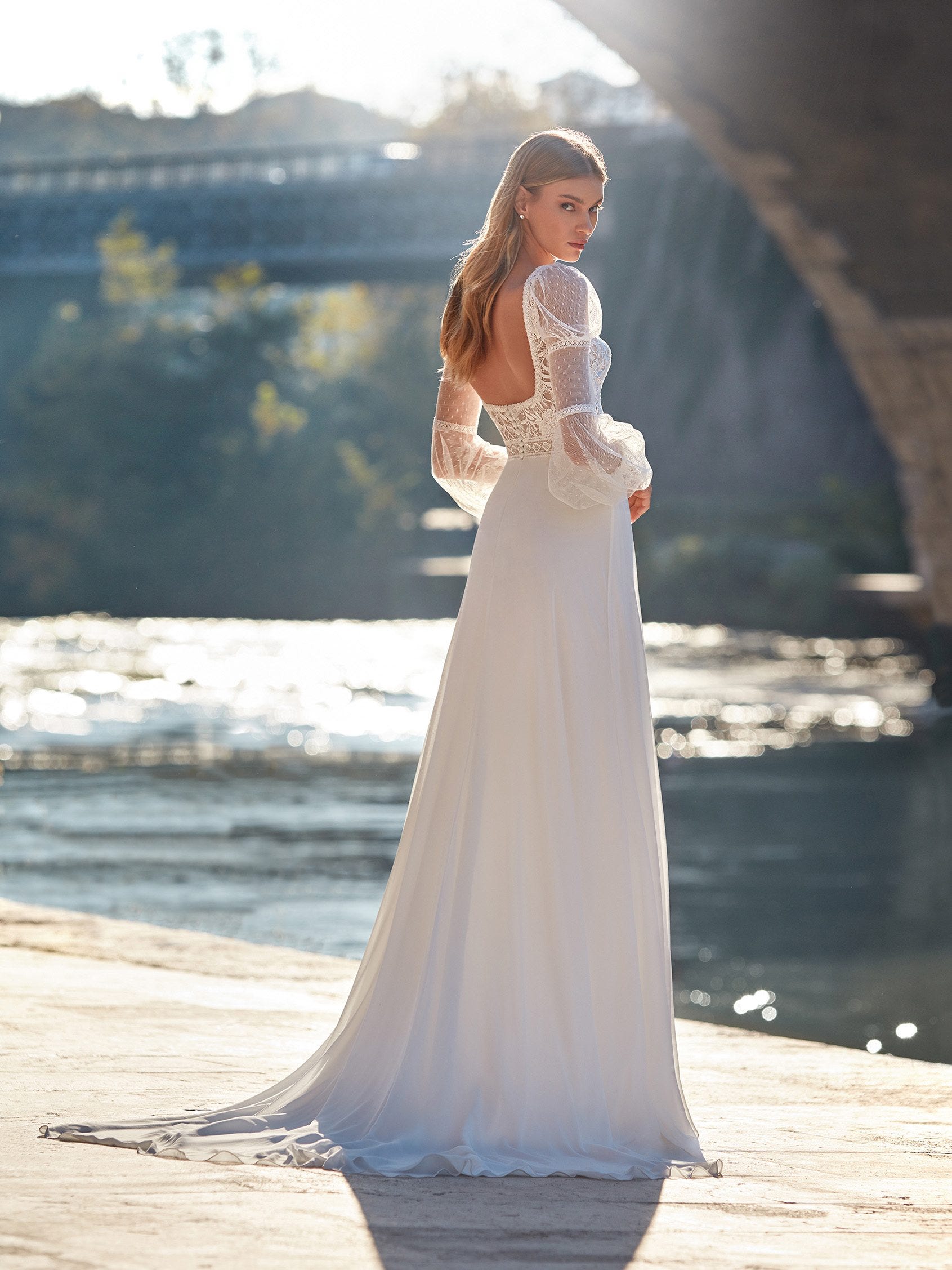 Vestido de novia online para invierno