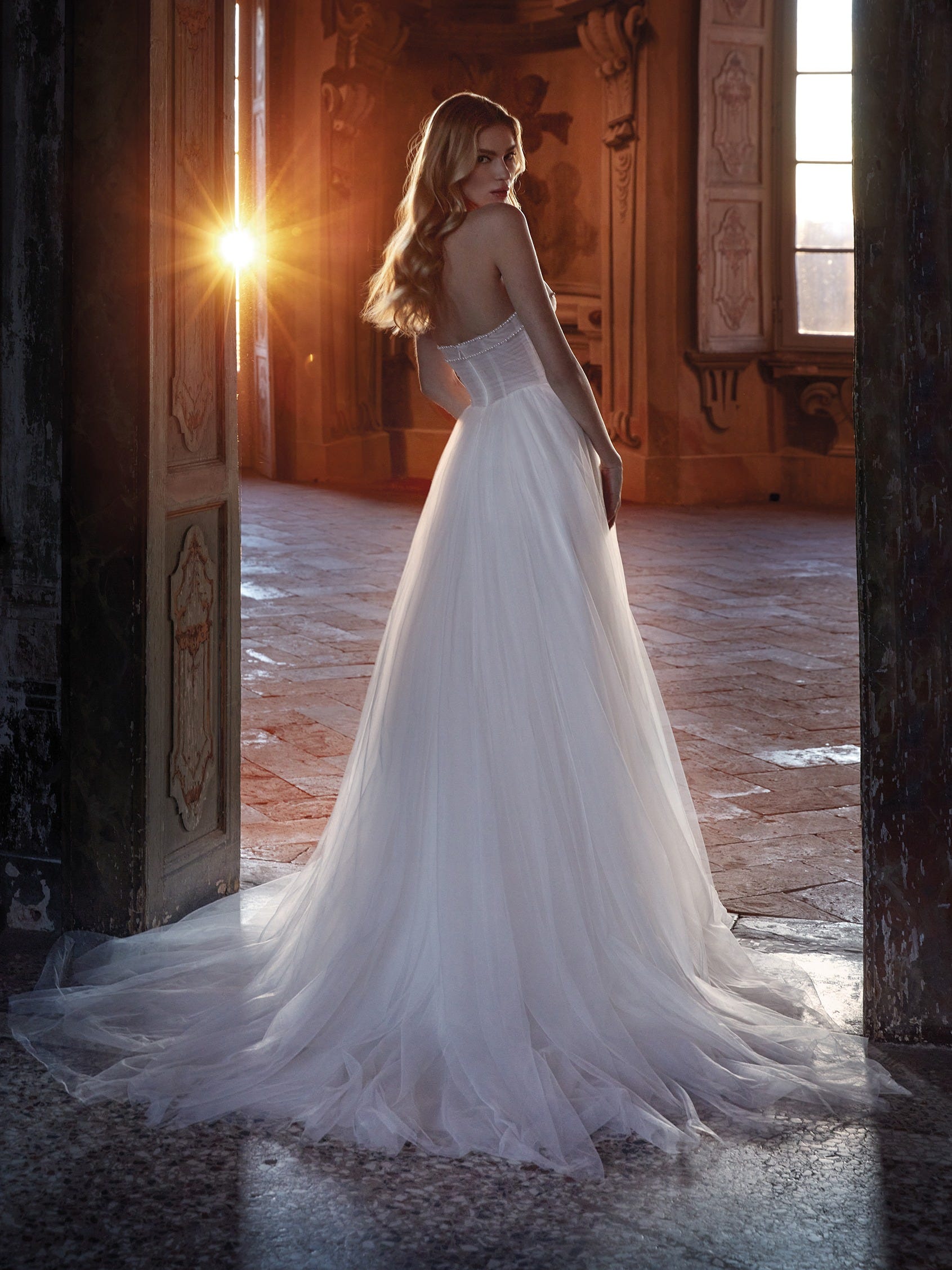 Robe mariée online bretelle