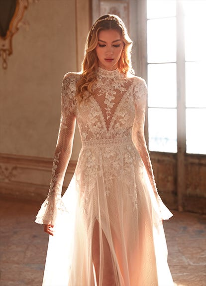 Jenifer's Custom Modest Wedding Dress - Strut Bridal Salon
