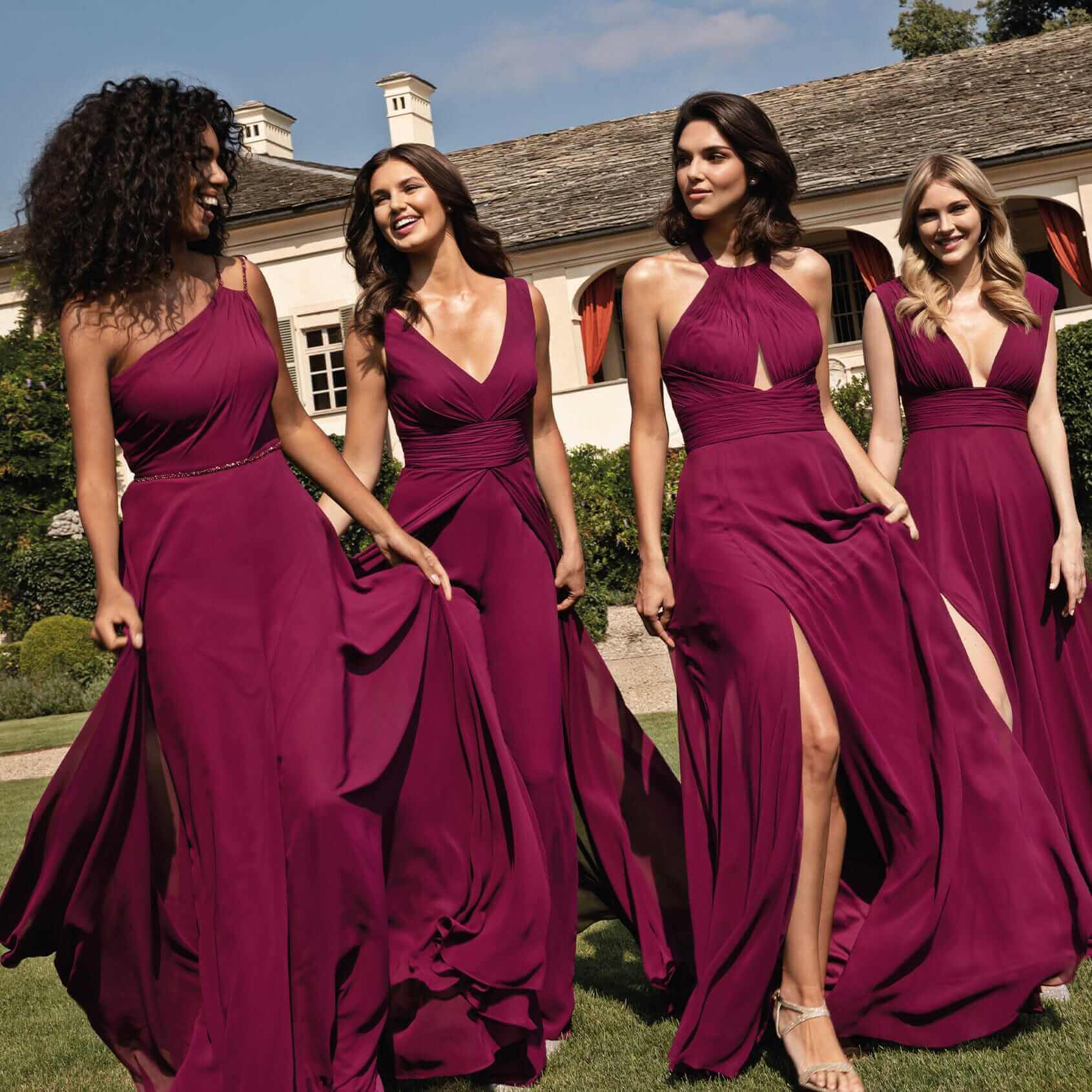 latest wedding dresses for maids